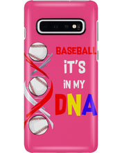 Load image into Gallery viewer, Baseball Be My DNA Gift For Sport Lovers Phone case
