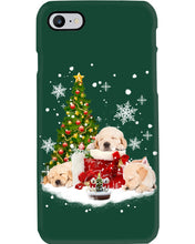 Load image into Gallery viewer, Funny Golden Retrievers Sleep In Red Boots Gift For Dog Lovers Phone case
