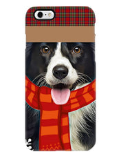 Load image into Gallery viewer, Santa Border Collie In Stock Gift For Dog Lovers Phone case
