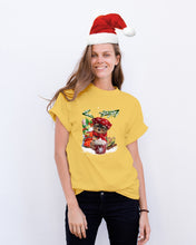 Load image into Gallery viewer, Yorkshire Terrier Loves Drinking Hot Latte Gift For Dog Lovers Guys Tee
