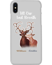 Load image into Gallery viewer, Custom Name Deers Gift For Boyfriend Till Our Last Breath Phone case
