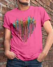 Load image into Gallery viewer, Heart Love Simple Special   Custom Design For Ballet Lovers Guys Tee
