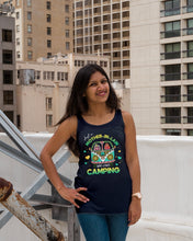 Load image into Gallery viewer, Just A Mother-in-law Who Loves Camping Trending Ladies Flowy Tank
