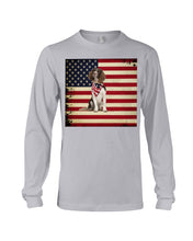 Load image into Gallery viewer, Lovely Phone Case With US Flag Gift For Spaniel Lovers Unisex Long Sleeve
