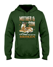 Load image into Gallery viewer, Mother And Son A Bond That Can't Be Broken Hoodie
