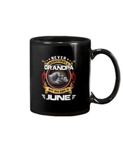 Load image into Gallery viewer, Never Underestimate   A June  Grandpa Trending For Birthday Gift Mug
