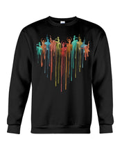Load image into Gallery viewer, Heart Love Simple Special   Custom Design For Ballet Lovers Sweatshirt
