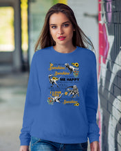 Load image into Gallery viewer, My Only Sunshine Make Me Happy Special Custom Design Sweatshirt
