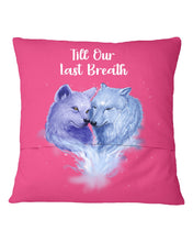 Load image into Gallery viewer, Custom Name Deers Gift For Boyfriend Till Our Last Breath Pillow Cover
