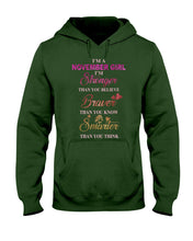 Load image into Gallery viewer, Birthday Gift For November Girl I'm Smarter Than You Think Hoodie
