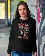 Load image into Gallery viewer, Daddy You Are As Strong As Lion Trending Gift For Animal Lovers Sweatshirt
