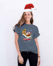 Load image into Gallery viewer, Baseball Xmas Sleigh Loading Gift For Baseball Lovers Guys Tee
