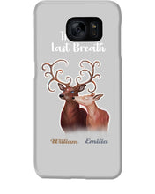 Load image into Gallery viewer, Custom Name Deers Gift For Boyfriend Till Our Last Breath Phone case
