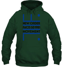 Load image into Gallery viewer, New Order Facd 501981 Movement Simple Unique Custom Design Hoodie
