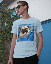 Load image into Gallery viewer, baby Pug In Denim Pocket Gift For Dog Lovers Guys Tee

