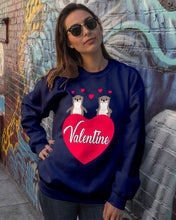 Load image into Gallery viewer, Couple Otter Valentine's Day Gift For Otter Lovers Sweatshirt
