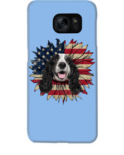 Load image into Gallery viewer, English Cocker Spaniel US Sunflower Gift For Dog Lovers Phone case
