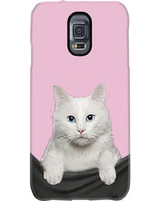 Load image into Gallery viewer, Cat In Your Front Pocket Great Gift For Cat Lovers Phone case
