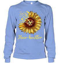 Load image into Gallery viewer, Hair Hustler Sunflower Trending Gift For Friends Unisex Long Sleeve

