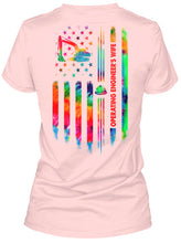 Load image into Gallery viewer, Market Trendz Proud Tow Truck Operator's Wife Colorful Design Ladies Tee
