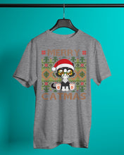 Load image into Gallery viewer, Merry Catmas Cute Funny Gifts Guys Tee
