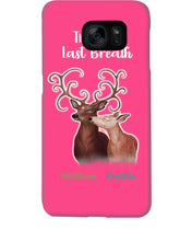 Load image into Gallery viewer, Custom Name Deers Gift For Boyfriend Till Our Last Breath Phone case

