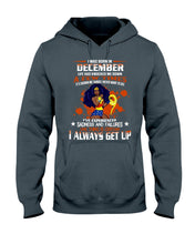 Load image into Gallery viewer, December Superwoman  Life Has Knocked Me Down Birthday Meaningful Gift Hoodie
