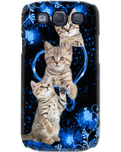 Load image into Gallery viewer, Cat In My Heart Unique Custom Design  For Cat Lovers Phone case
