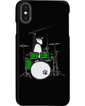 Load image into Gallery viewer, Funny Cat Playing Drums Great Gift For Cat Lovers Phone case
