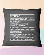 Load image into Gallery viewer, Sorry This Guy Is Already Taken By A Smart And Sexy Redhead Gift For Men Pillow Cover
