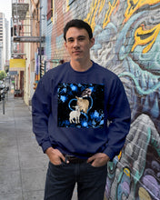 Load image into Gallery viewer, Lovely Phone Case Twinkling Blue Heart Gift For Goat Lovers Sweatshirt

