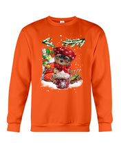 Load image into Gallery viewer, Yorkshire Terrier Loves Drinking Hot Latte Gift For Dog Lovers Sweatshirt
