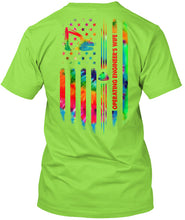 Load image into Gallery viewer, Market Trendz Proud Tow Truck Operator's Wife Colorful Design Guys Tee
