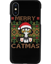 Load image into Gallery viewer, Merry Catmas Cute Funny Gifts Phone case
