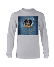 Load image into Gallery viewer, Lovely Dachshund Special Custom Design  For Dog Lovers Unisex Long Sleeve
