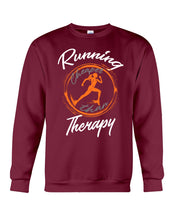 Load image into Gallery viewer, Running Cheaper Than Therapy Gift For Running Lovers Sweatshirt
