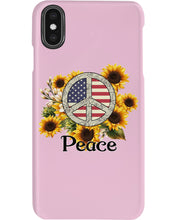 Load image into Gallery viewer, Peace Sign Sunflower Birthday Gift For Girls Phone case
