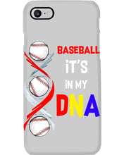 Load image into Gallery viewer, Baseball Be My DNA Gift For Sport Lovers Phone case
