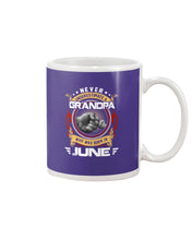 Load image into Gallery viewer, Never Underestimate   A June  Grandpa Trending For Birthday Gift Mug
