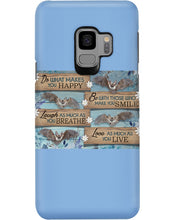 Load image into Gallery viewer, Do What Makes You Happy With Bats Gift For Girls Phone case
