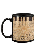 Load image into Gallery viewer, Vintage Design Piano Song Gift For Music Lovers Mug
