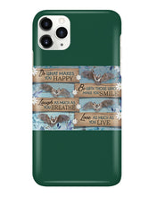 Load image into Gallery viewer, Do What Makes You Happy With Bats Gift For Girls Phone case
