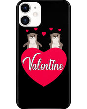 Load image into Gallery viewer, Couple Otter Valentine's Day Gift For Otter Lovers Phone case
