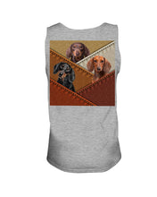 Load image into Gallery viewer, Three Cute Shih Tzu In Bag Gift For Dog Lovers Unisex Tank Top
