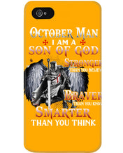Load image into Gallery viewer, October Man Son Of God Birthday Meaningful Gift For Men Phone case
