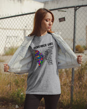Load image into Gallery viewer, Birthday Gift For November Girl They Whispered To Her You Cannot Withstand The Storm Guys Tee
