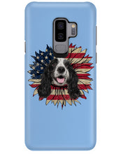 Load image into Gallery viewer, English Cocker Spaniel US Sunflower Gift For Dog Lovers Phone case
