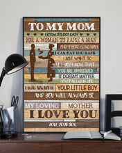Load image into Gallery viewer, Giving For Mum Let You Know You're Appreciated   Custom Design Vertical Poster
