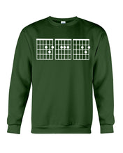 Load image into Gallery viewer, Vintage Funny Guitar Chords Custom Gift For Guitar Lovers Sweatshirt
