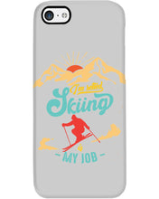 Load image into Gallery viewer, I'm Retired Skiing Is My Job Mountainous Terrain Phone case
